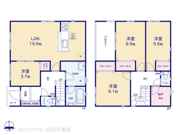 名古屋市中川区吉津２丁目の新築一戸建