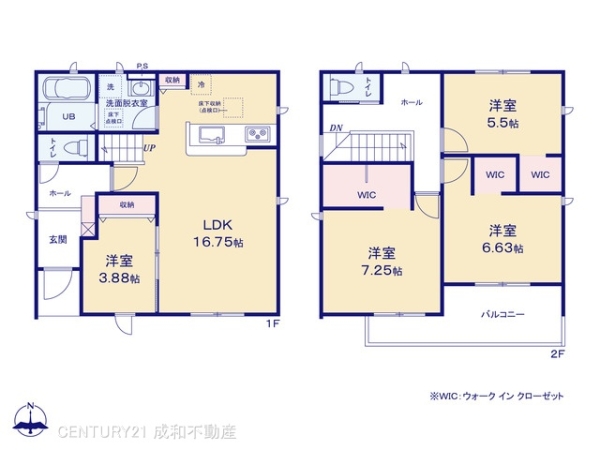 一宮市冨田字上町の新築一戸建
