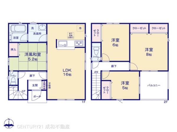 名古屋市守山区瀬古３丁目の新築一戸建