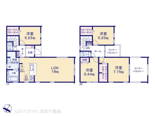 名古屋市守山区大字上志段味字東谷の新築一戸建
