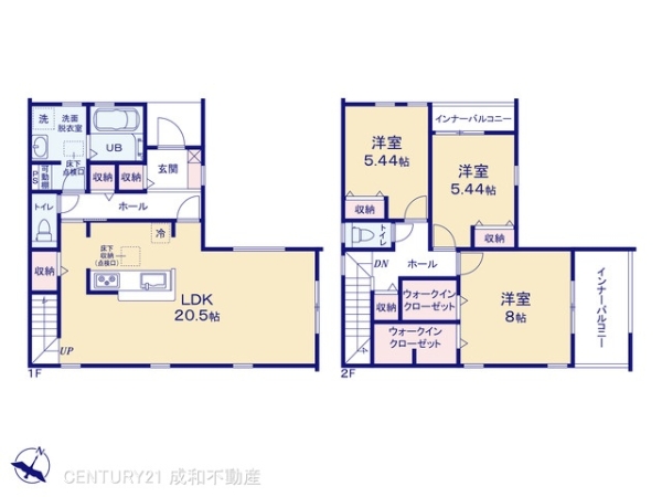 名古屋市守山区大字上志段味字東谷の新築一戸建