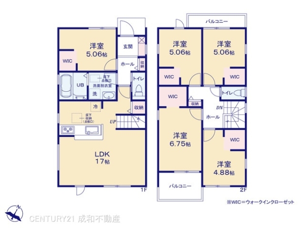 名古屋市守山区大字上志段味字東谷の新築一戸建
