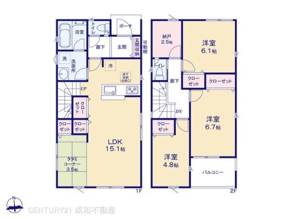 名古屋市北区上飯田南町２丁目の新築一戸建