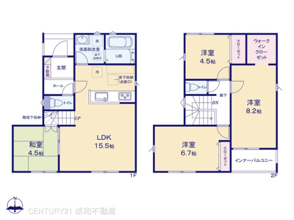 名古屋市中川区下之一色町字松蔭５丁目の新築一戸建