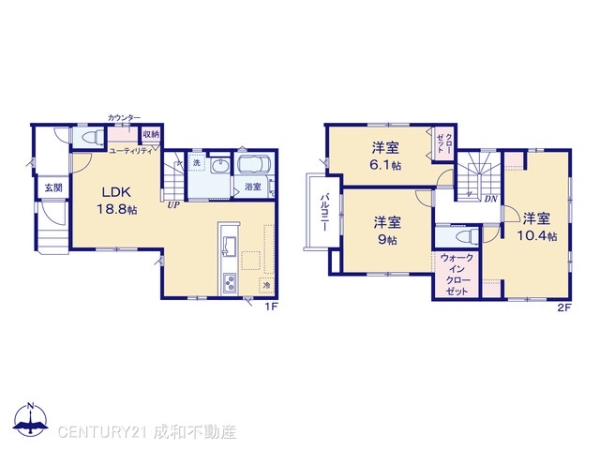 春日井市花長町１丁目の新築一戸建