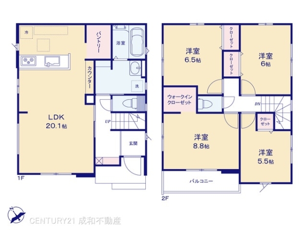 みよし市莇生町水洗の新築一戸建
