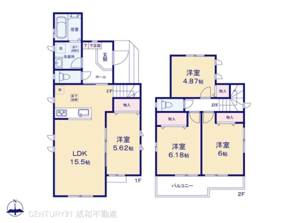 名古屋市守山区大字中志段味字西原の新築一戸建