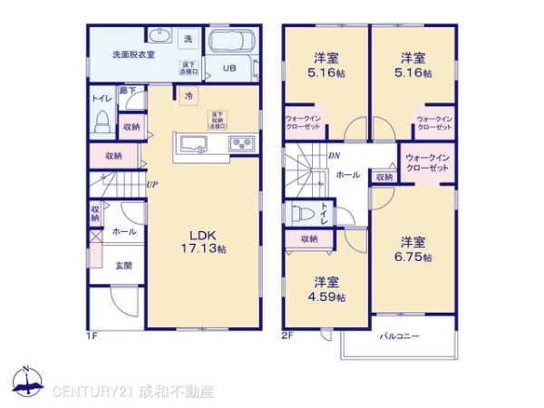 豊田市美里２丁目の新築一戸建