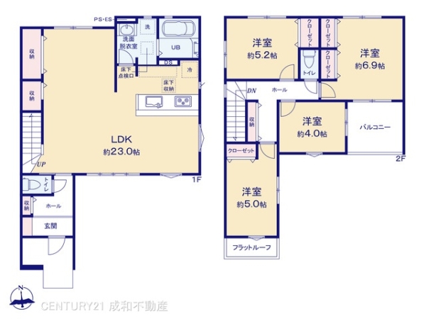 北名古屋市六ツ師大替口の新築一戸建