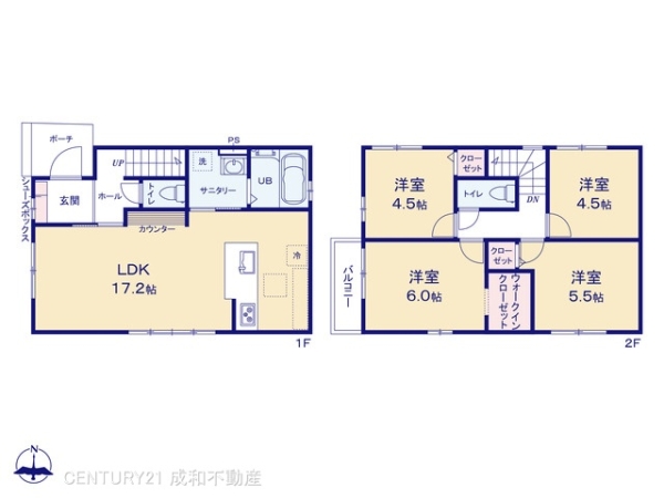 名古屋市西区万代町２丁目の新築一戸建