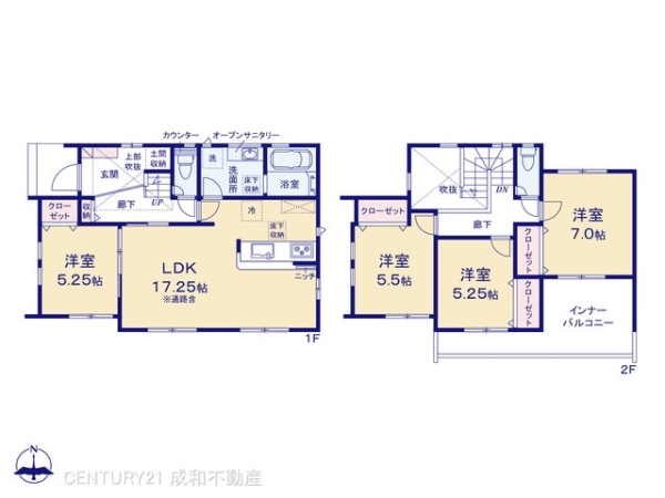 一宮市祐久字北野黒の新築一戸建