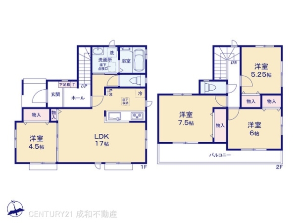 春日井市上田楽町の新築一戸建