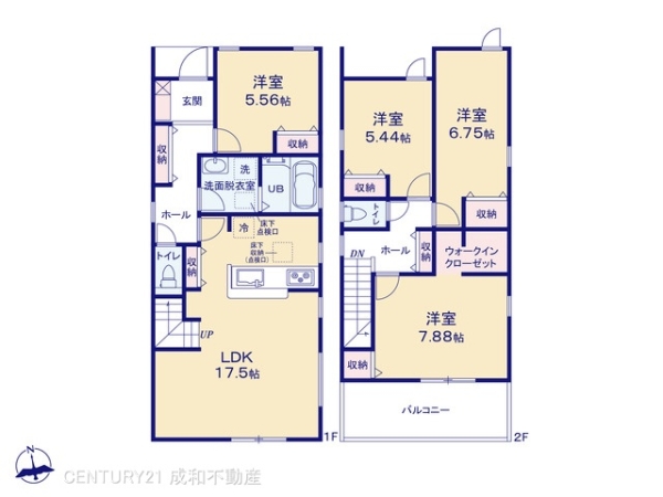 北名古屋市鍜治ケ一色西一丁目の新築一戸建