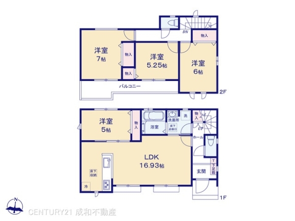 名古屋市守山区桔梗平２丁目の新築一戸建