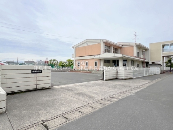 津島市喜楽町の新築一戸建(津島市立藤浪中学校)