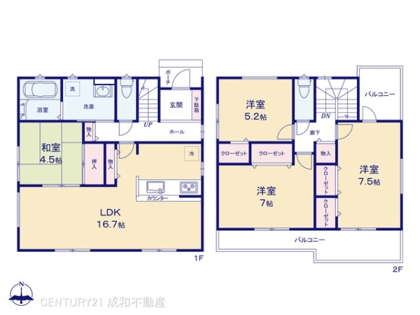 小牧市大字久保一色の新築一戸建