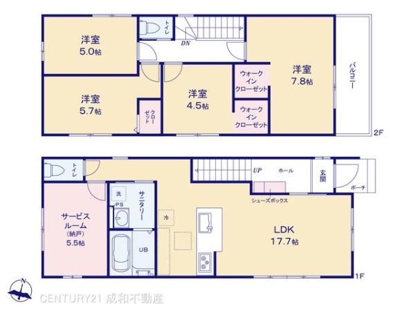 名古屋市緑区神の倉２丁目の新築一戸建