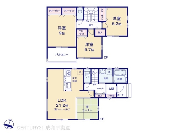 名古屋市港区当知町８丁目の新築一戸建