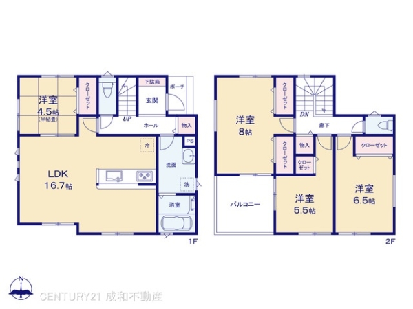 瀬戸市はぎの台２丁目の新築一戸建