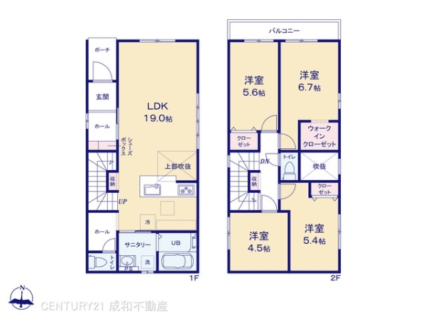 名古屋市瑞穂区萩山町２丁目の新築一戸建