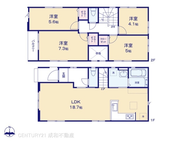 北名古屋市高田寺起返の新築一戸建