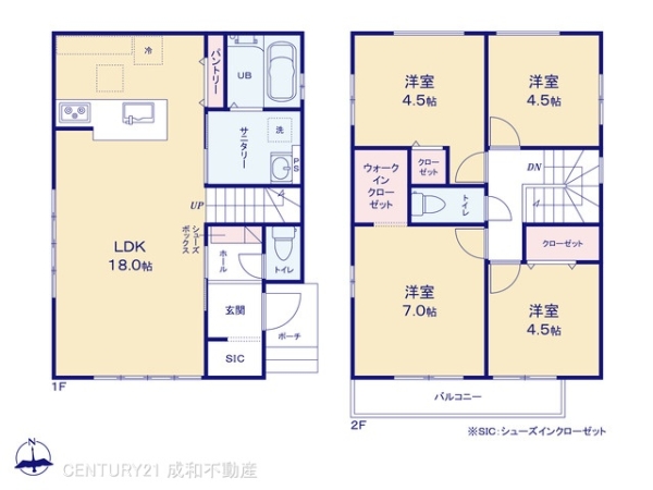 北名古屋市高田寺起返の新築一戸建