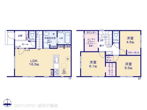 北名古屋市六ツ師町田の新築一戸建