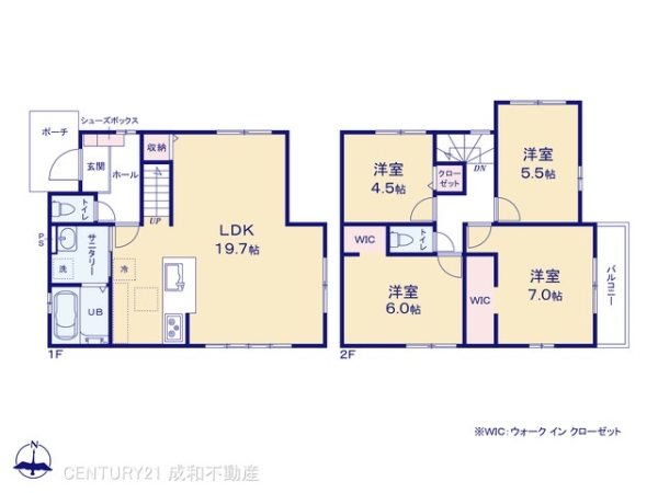 北名古屋市九之坪南城屋敷の新築一戸建