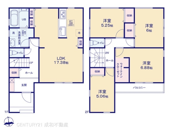 名古屋市中川区戸田ゆたか１丁目の新築一戸建