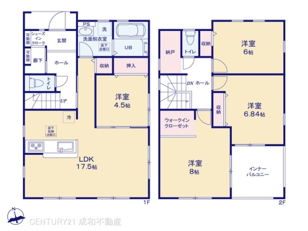 愛西市草平町東前の新築一戸建