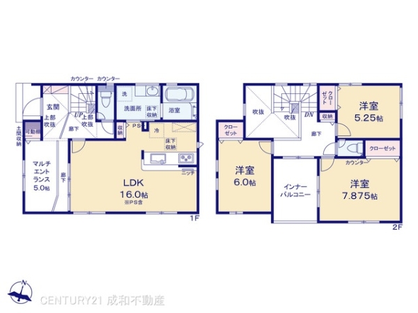 海部郡蟹江町大字蟹江新町字上之割の新築一戸建