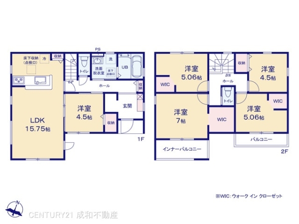 新城市字東沖野の新築一戸建
