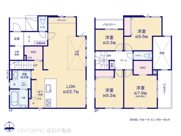 春日井市宮町字下夕原の新築一戸建
