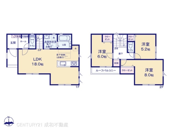 名古屋市天白区一つ山１丁目の新築一戸建