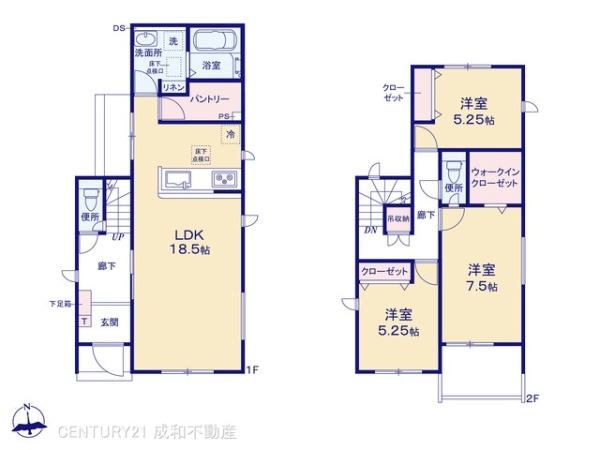 一宮市木曽川町外割田字城跡の新築一戸建