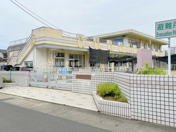 一宮市篭屋3丁目の新築一戸建(一宮市立篭屋保育園)