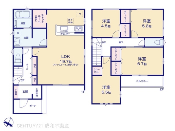 江南市宮後町砂場北の新築一戸建