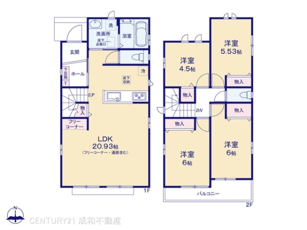 名古屋市名東区香流１丁目の新築一戸建