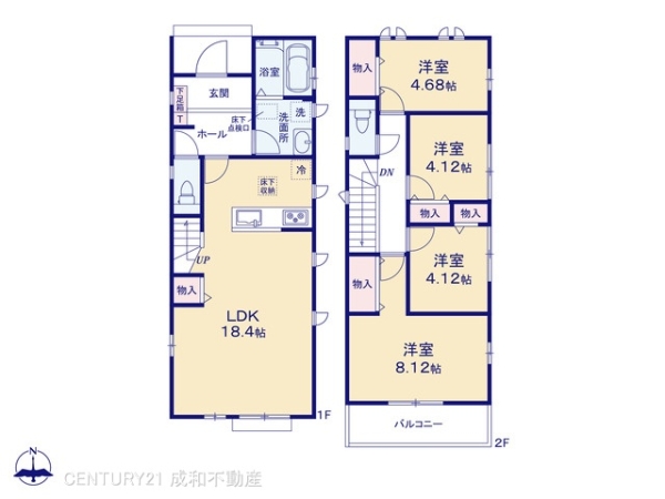 名古屋市名東区香流１丁目の新築一戸建