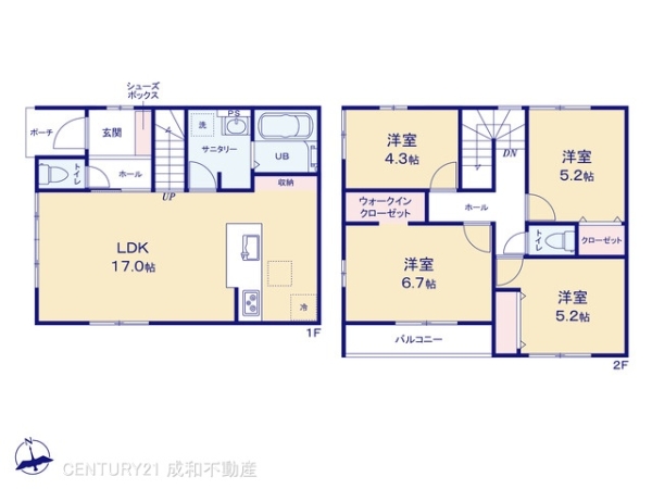 名古屋市中村区猪之越町２丁目の新築一戸建