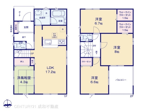 名古屋市中川区水里５丁目の新築一戸建