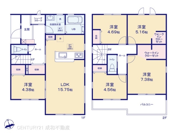 常滑市白山町２丁目の新築一戸建