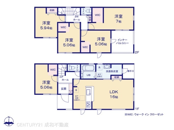犬山市大字橋爪字下地蔵下の新築一戸建