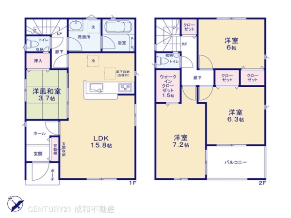 岡崎市細川町字窪地の新築一戸建