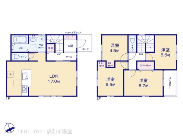 名古屋市北区北久手町の新築一戸建