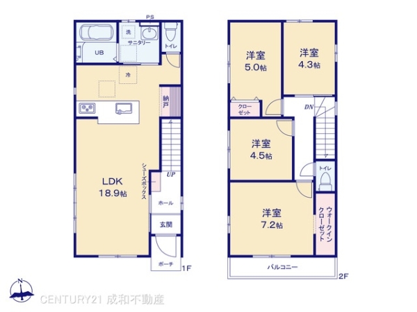 名古屋市中川区野田１丁目の新築一戸建
