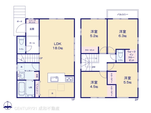 名古屋市中川区打中２丁目の新築一戸建