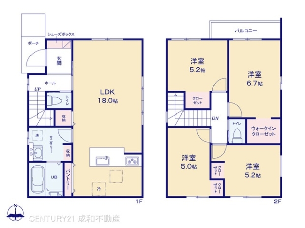 名古屋市中川区打中２丁目の新築一戸建