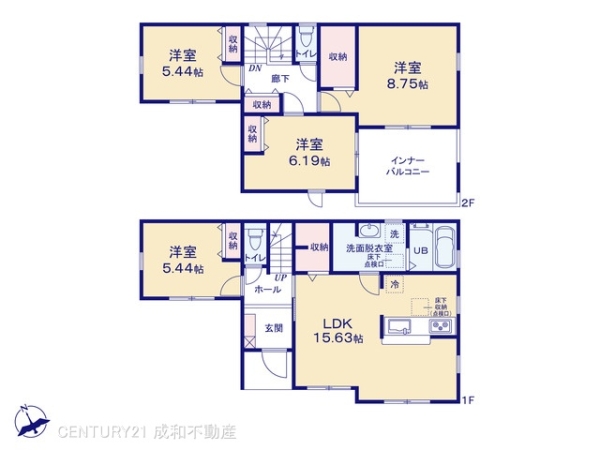 小牧市大字間々原新田の新築一戸建