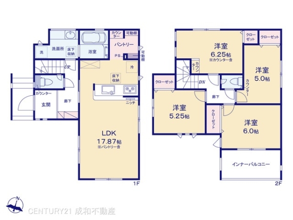 名古屋市守山区苗代２丁目の新築一戸建